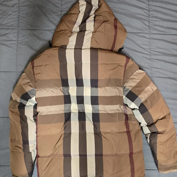 Burberry Reversible Check Puffer Jacket